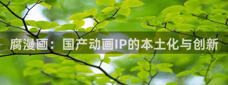 汗汗漫画――歪歪漫画免费：腐漫画：国产动画IP的本土化与创新